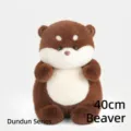 40cm Simpatico Castoro Peluche Animale Di Peluche Morbido Cuscino Regalo Di Compleanno - Castoro Loopy / Misura 40cm