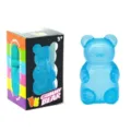 Jouet Anti-Stress en TPR Ours Gummy Anti-Anxiété Sensoriel avec Boîte Colorée - Sac OPP / Petit Ours Bleu