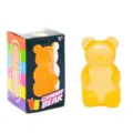 Jouet Anti-Stress Ours en Gelée TPR Jouet Sensoriel Fidget Mignon Cadeau Jaune Decompression - Sac OPP / Petit Ours Jaune