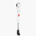 Adjustable aluminium alloy bicycle kickstand side support for mountain bike in white - White