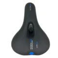 Soft memory foam bicycle saddle ergonomic bike seat comfortable cycling cushion replacement - Shock Absorption Ball Style / Single Saddle / Blue