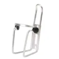 Portabidones de bicicleta de aleación de aluminio duradero para accesorios de MTB. - Plateado