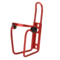 Aluminium fiets bidonhouder in rood met dubbel kraal ontwerp voor mountainbike en wielrennen. - Rood
