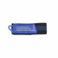 Fiets broekriem elastische beenband wielrennen broekklem sportaccessoire blauw 1st - Blauw