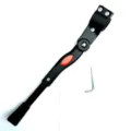 Cavalletto per bicicletta in lega di alluminio regolabile per mountain bike robusto. - Con 1 Chiave / Nero