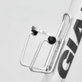 Zilveren aluminium fiets bidonhouder voor mountainbikes, duurzaam wielrenaccessoire. - Met Schroeven en Gereedschap / Zilver