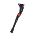 Cavalletto per bicicletta nero regolabile in alluminio resistente per mountain bike. - Stile a Due Fori / Nero