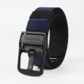 Men's Tactical Nylon Belt Dark Blue Casual Canvas Jeans Belt Metal Pin Buckle 2024 - Navy Blue