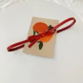 Women thin red leather belt vintage dress waist strap stylish cinch accessory new fashion - Red