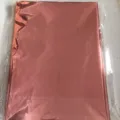 Tovaglia in PET oro rosa lucido per festa di compleanno e decorazione tavola 1pz - Tovaglia Oro Rosa
