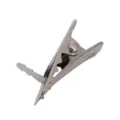 Silver metal alligator clip craft hardware component fastener accessory for daily use - 14cm Double Layer Christmas Flower / Christmas Flower Clips (10 Pack)
