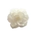 White crepe paper flower artificial flower for wedding party and home decoration. - White