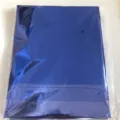 Blaue PET glänzende Tischdecke für Geburtstag Party Dekoration, wasserdichte Folie. - Dunkelblaue Tischdecke