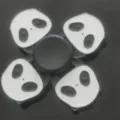 Cute Panda Fidget Spinner Four Blade Hand Stress Relief Toy Anti Anxiety Finger Toy - OPP Bag / Cartoon Black Panda Head