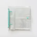 Détail de classeur de photocarte à paillettes, mini album photo 3 pouces avec anneau. - Clip Menthe