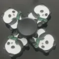 New panda design fidget spinner SKU variant, cute cartoon animal stress relief hand toy. - Cartoon Black Panda Big Bamboo