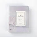 Álbum de fotos de acuarela cielo estrellado 3 pulgadas, mini libro de almacenamiento de tarjetas. - Ciervo Rosa
