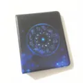 Mini photo album card holder with blue starry sky twelve zodiac signs design for collection - Zodiac Style