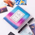 Starry sky mini 3-inch photo album for polaroid pictures and cards, premium collectible book. - Multi-Color Starry Sky