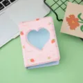 Mini album photo pour photos polaroid 3 pouces mignon rose coeur creux livre de collection - Fraise Lapin Cœur Creux