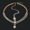 Gouden stras hoofdketting boheemse voorhoofd sieraden festival haaraccessoire dames - Bohemian Hoofdtooi(FD090) / Goud