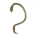Pendiente de clip de serpiente de bronce vintage estilo punk gótico sin perforación - Bronce E388