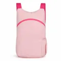 Lightweight pink travel backpack, casual outdoor sports waterproof daypack for daily use and hiking. - One Size / Pink