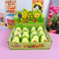 Schattige avocado langzaam opkomende squishy speelset in doos, zacht anti-stress speelgoed. - Avocado Langzaam Stijgend Squishy (12 Stuks)