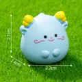 Cute mini resin zodiac animal figurine desktop decoration micro landscape toy 1piece - 5# Zodiac Dragon