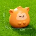 Cute miniature resin animal figurine for DIY crafts, micro landscape and desktop car decoration. - 9# Zodiac Monkey