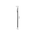 Durable stainless steel stirring stick long handle cocktail spoon black color 19cm - Fork / 19cm / Black