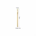 Gold stainless steel long handle cocktail stirrer and fruit fork for bar use 16cm 22g - Fork / 16cm / Gold