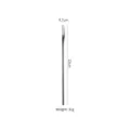 304 stainless steel long handle mixing spoon coffee stirrer cocktail mixing stick 22cm - Fork / 22cm / Black