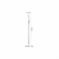 Stainless steel long handle stirring stick, 16cm bar spoon for coffee and cocktail mixing. - Fork / 16cm / Silver