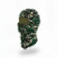 Camouflage knitted balaclava winter warm ski mask tactical ghillie suit headwear for men - One Size / Army Green Camo