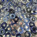 Natural lapis lazuli donut beads loose gemstone round rings for DIY jewelry making - Lapis Lazuli 1pc
