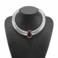 Wide Snake Chain Choker (N13416)