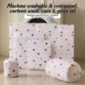 Cartoon laundry bag set with fine mesh, anti-deformation design for washing machine care. - Extra Large (60*60cm) / Westie Dog