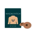 Magnetic body patch 50 pieces skin color breathable patches for body joint care comfort - 50 Pieces/Pack
