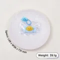 Silicone cloud candy squeeze toy decompression sensory toy stress relief fidget toy - Candy Crushed Ice Style / Blue