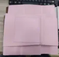 Ceinture de sudation amincissante rose pour fitness et maintien, vue rapprochée détail - XS / Rose