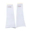 Light blue knitted leg warmers for women autumn winter stylish socks with cute cuffs. - 46 / Light Blue