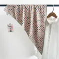Pink small square scarf silk scarf, retro artistic style, elegant neck accessory for women. - Pink
