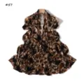Fashion leopard snakeskin print long scarf, soft elastic mercerized cotton jersey shawl for women. - 180cm / Style 57