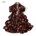 Fashion snake print long scarf for women, soft elastic mercerized cotton fabric stylish. - Style 78