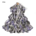 High elasticity mercerized cotton long scarf with abstract animal print fashionable item. - Style 86 / 180cm