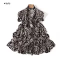 Black and white animal print long scarf, soft elastic mercerized cotton fashion accessory. - 180cm / Wine Red Floral
