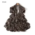 Leopard print high-elastic mercerized cotton long scarf fashion accessory soft drape shawl style - 180cm / Style #113