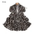 Fashionable animal print stretch scarf, soft lightweight shawl for women daily wear. - 180cm / Style #116