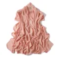 Summer candy color chiffon long scarf, soft elegant solid color casual versatile shawl. - Daffodil